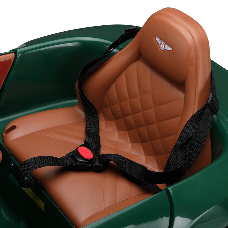 Load image into Gallery viewer, Green Bentley Kids Ride-On Car with Parental Remote Control - 12V, 2 Speed, Ages 3-6

