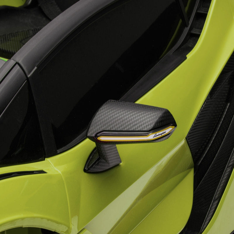 Load image into Gallery viewer, Green Lamborghini SIAN 12V Kids Ride On Car with Remote Control - Rechargeable Toy

