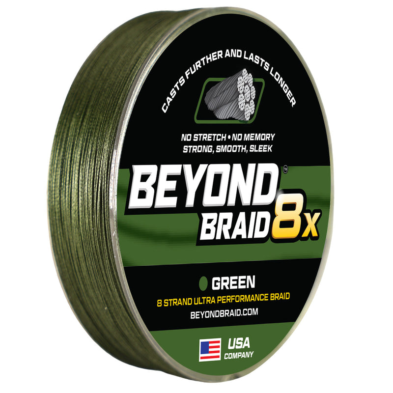 Load image into Gallery viewer, Green 8X- No Fade - Ultra Performance 8 Strand
