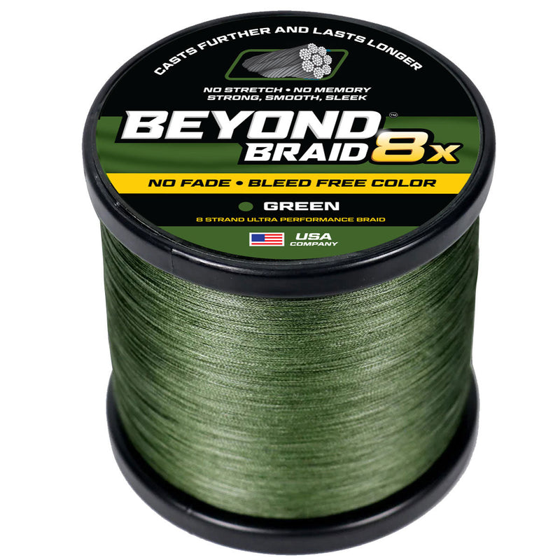 Load image into Gallery viewer, Green 8X- No Fade - Ultra Performance 8 Strand
