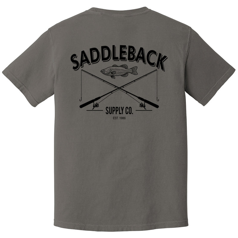 Load image into Gallery viewer, Out Fishin' Pigment Tee
