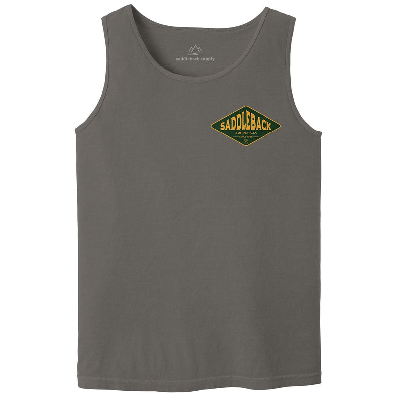 Load image into Gallery viewer, Saddleback Diamond Pigment Tank Top
