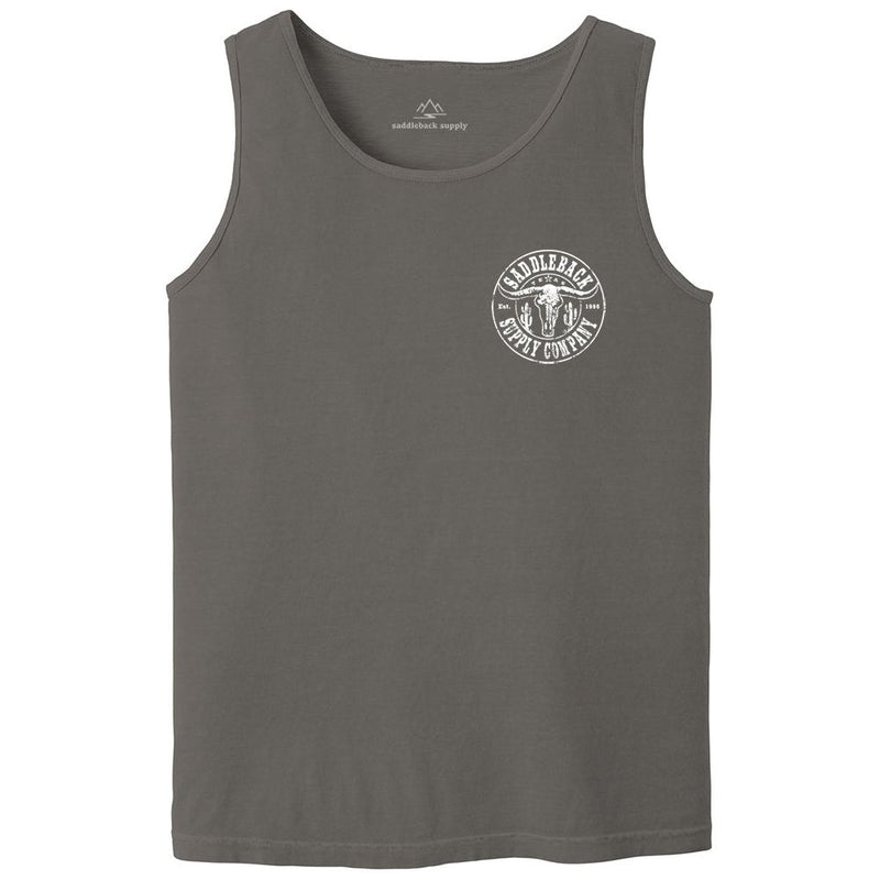 Load image into Gallery viewer, Desert Skull Pigment Tank Top
