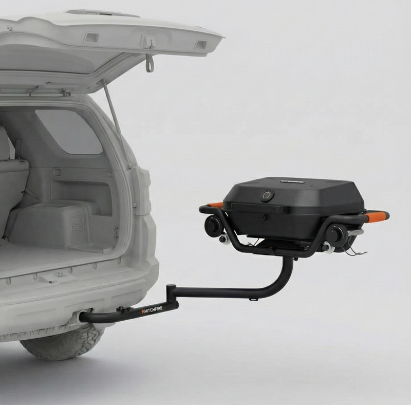 Load image into Gallery viewer, Forge 15 Hitch-Mounted Propane Grill
