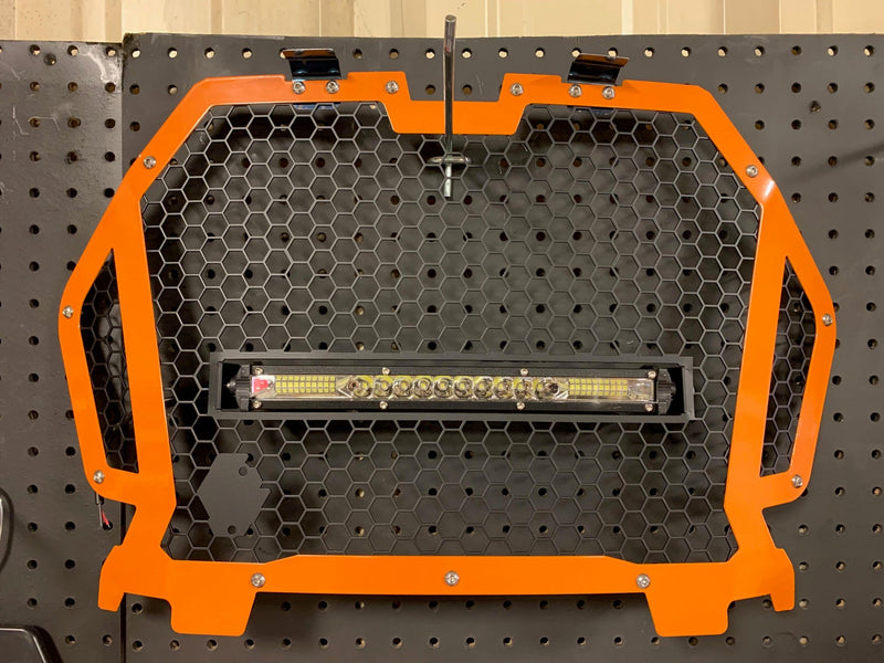 Load image into Gallery viewer, Aftermarket Snap In Grille with Light Bar
