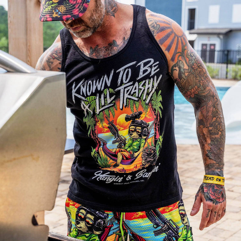 Load image into Gallery viewer, Known To Be A Lil Trashy Raccoon Men&#39;s Tank
