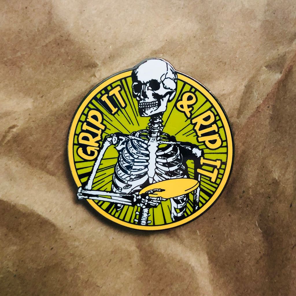 Grip It & Rip It Pin - Metal Butterfly