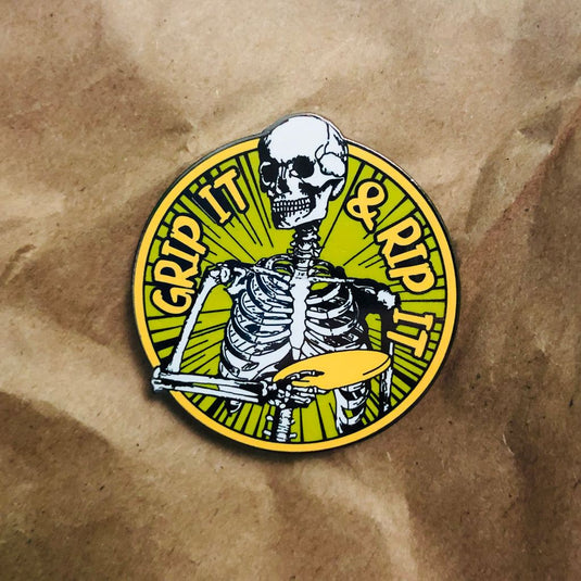 Grip It & Rip It Pin - Metal Butterfly