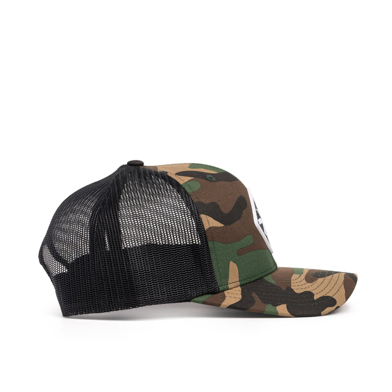 Load image into Gallery viewer, Shotgun &amp; Fly Rod Patch Hat
