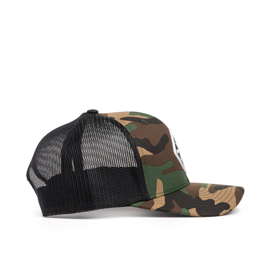 Shotgun & Fly Rod Patch Hat