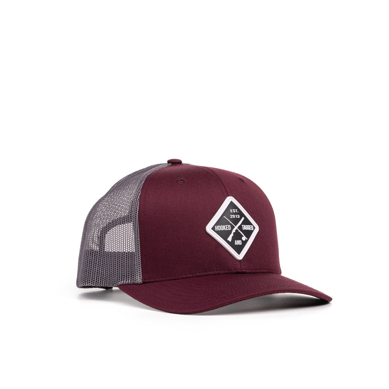 Load image into Gallery viewer, Shotgun &amp; Fly Rod Patch Hat
