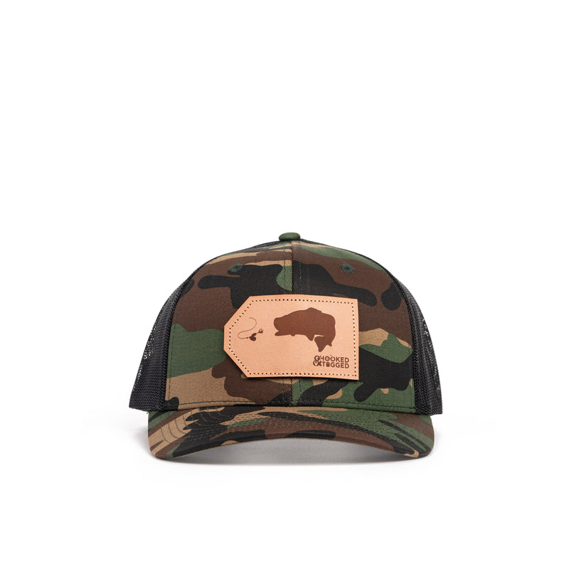 Load image into Gallery viewer, Largemouth Bass Patch Hat
