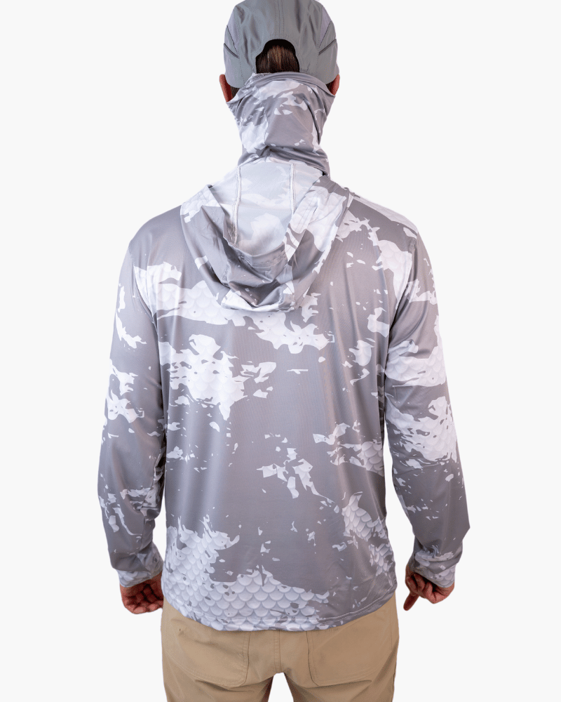 Load image into Gallery viewer, Hooded Helios Fishing Shirt with Gaiter
