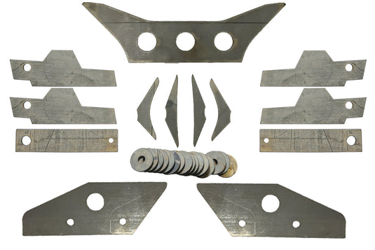 Polaris RZR XP Turbo Frame Gusset Kit