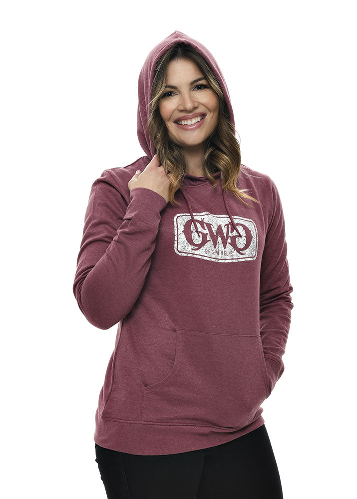 Load image into Gallery viewer, Label Hoodie | Dusty Rose
