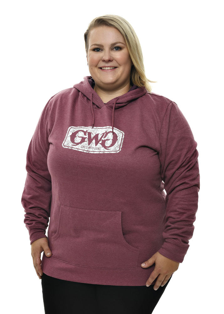 Load image into Gallery viewer, Label Hoodie | Dusty Rose
