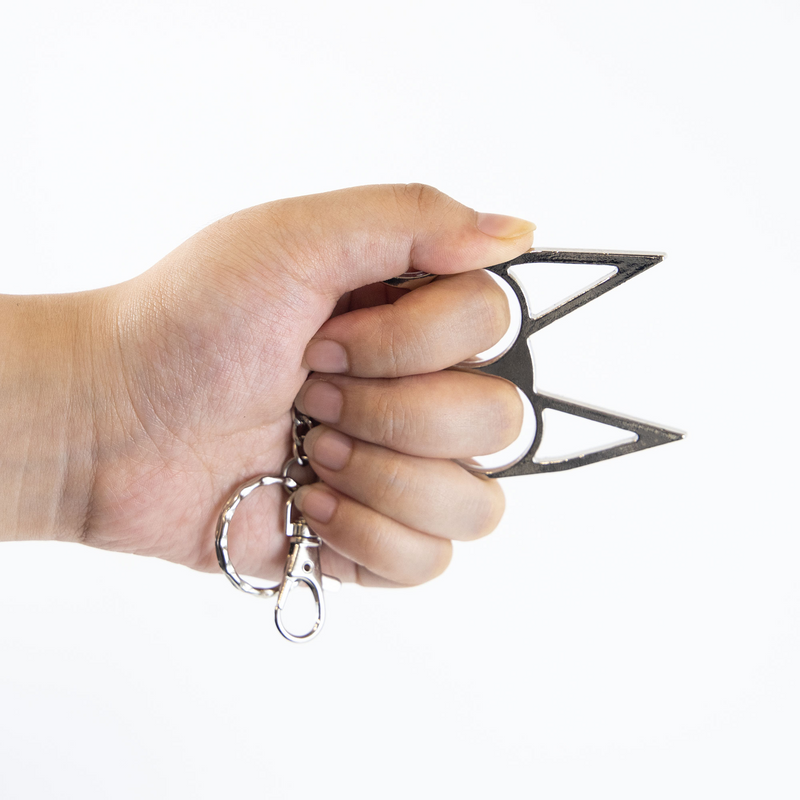 Load image into Gallery viewer, Fox Head Self Defense Keychain
