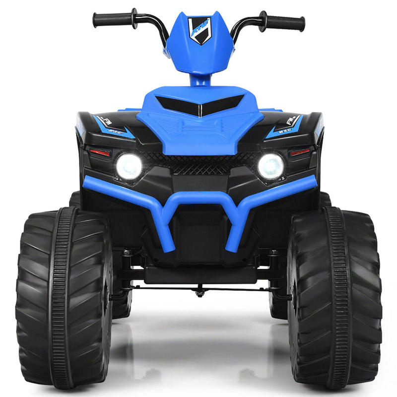 Load image into Gallery viewer, Gymax 12V Electric Kids ATV 4-Wheeler Quad with Music and LED Lights in Navy
