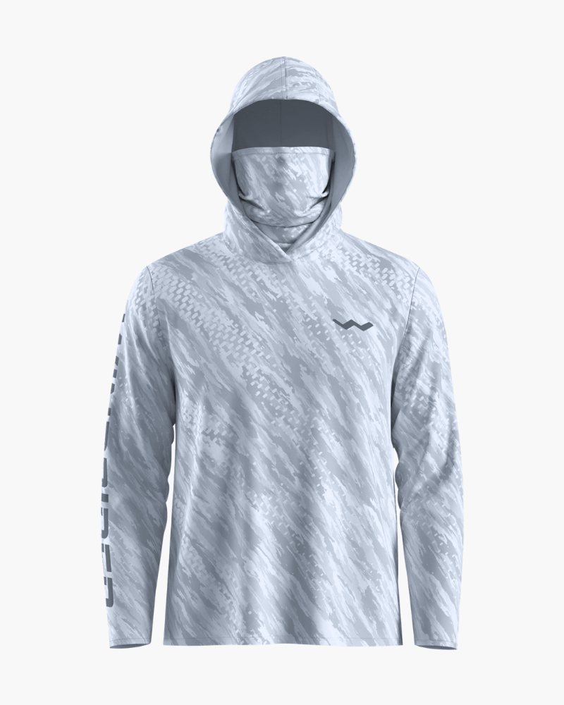 Load image into Gallery viewer, Hooded Helios Fishing Shirt with Gaiter
