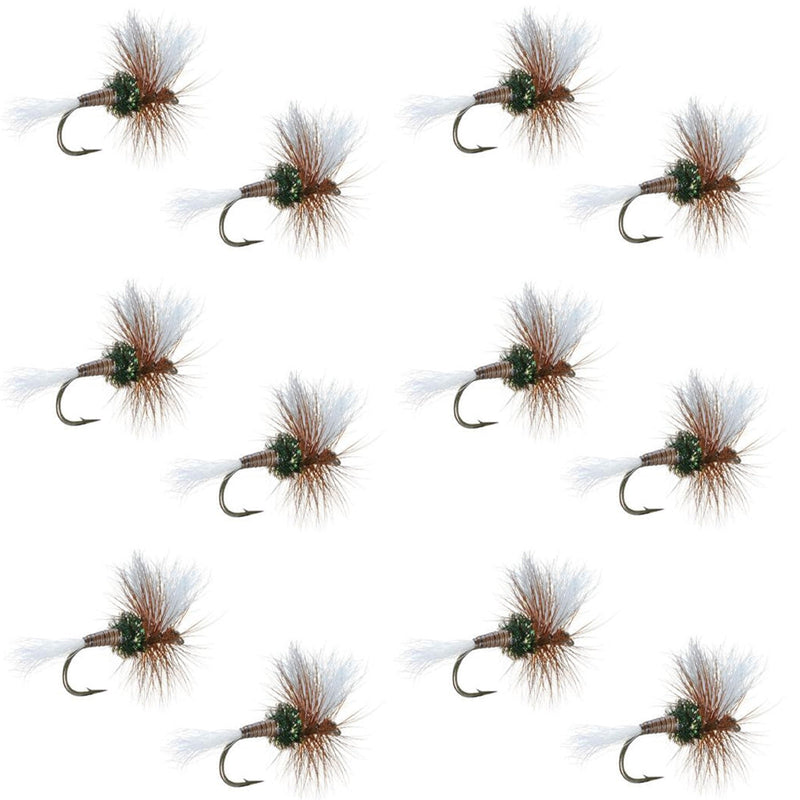 Load image into Gallery viewer, H &amp; L Variant Classic Dry Fly - 1 Dozen Flies Hook Size 16
