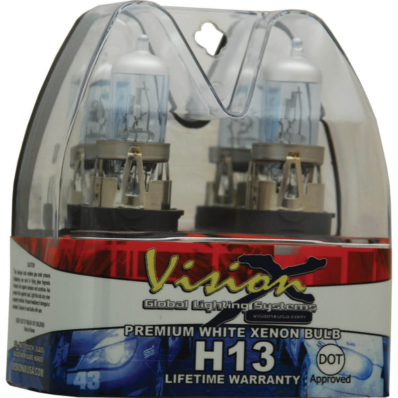 Load image into Gallery viewer, Superwhite Fog Bulb Set H13 Hi/Low 60/55 Watt
