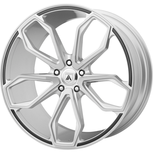 Asanti Black Brushed Silver