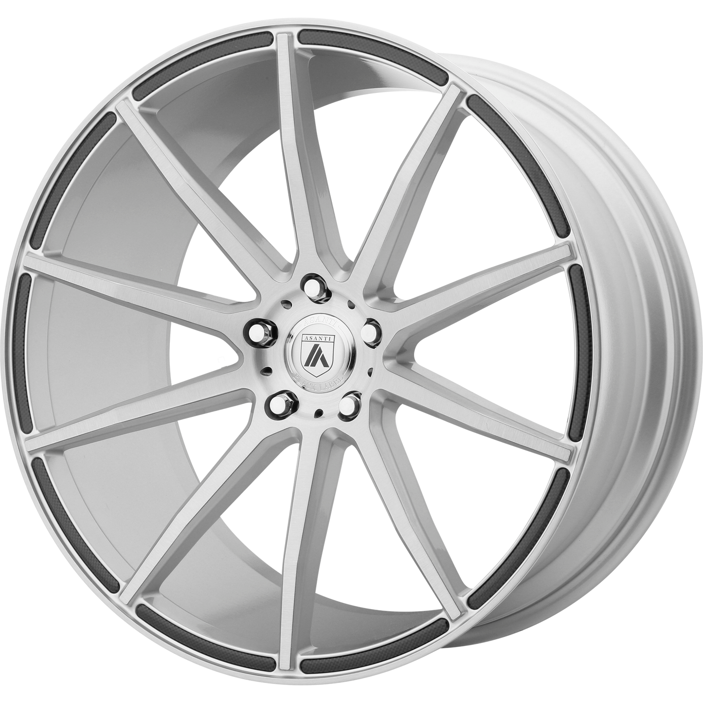 Asanti Black Brushed Silver