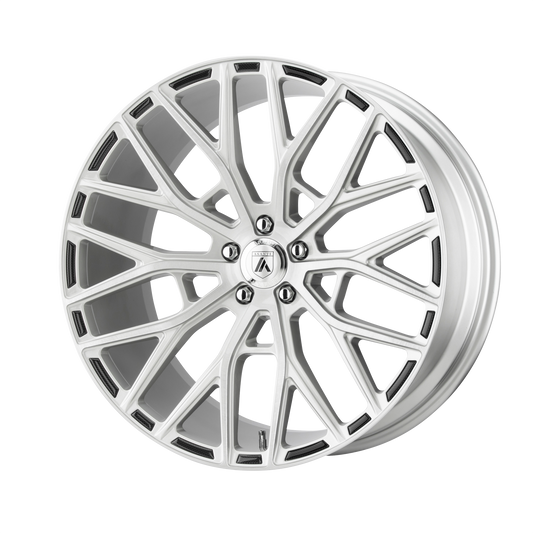 Asanti Black Brushed Silver