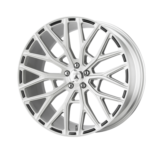 Asanti Black Brushed Silver