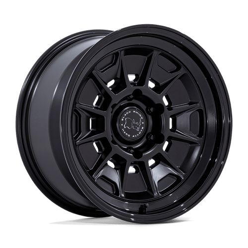 Black Rhino Hard Alloys Br021 Mondo Matte Black W/ Gloss Black Lip