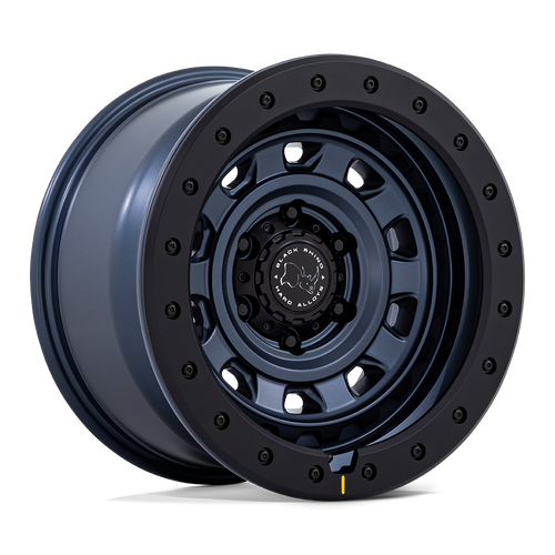 Black Rhino Hard Alloys Br023 Xplorer Metallic Blue W/ Matte Black Lip