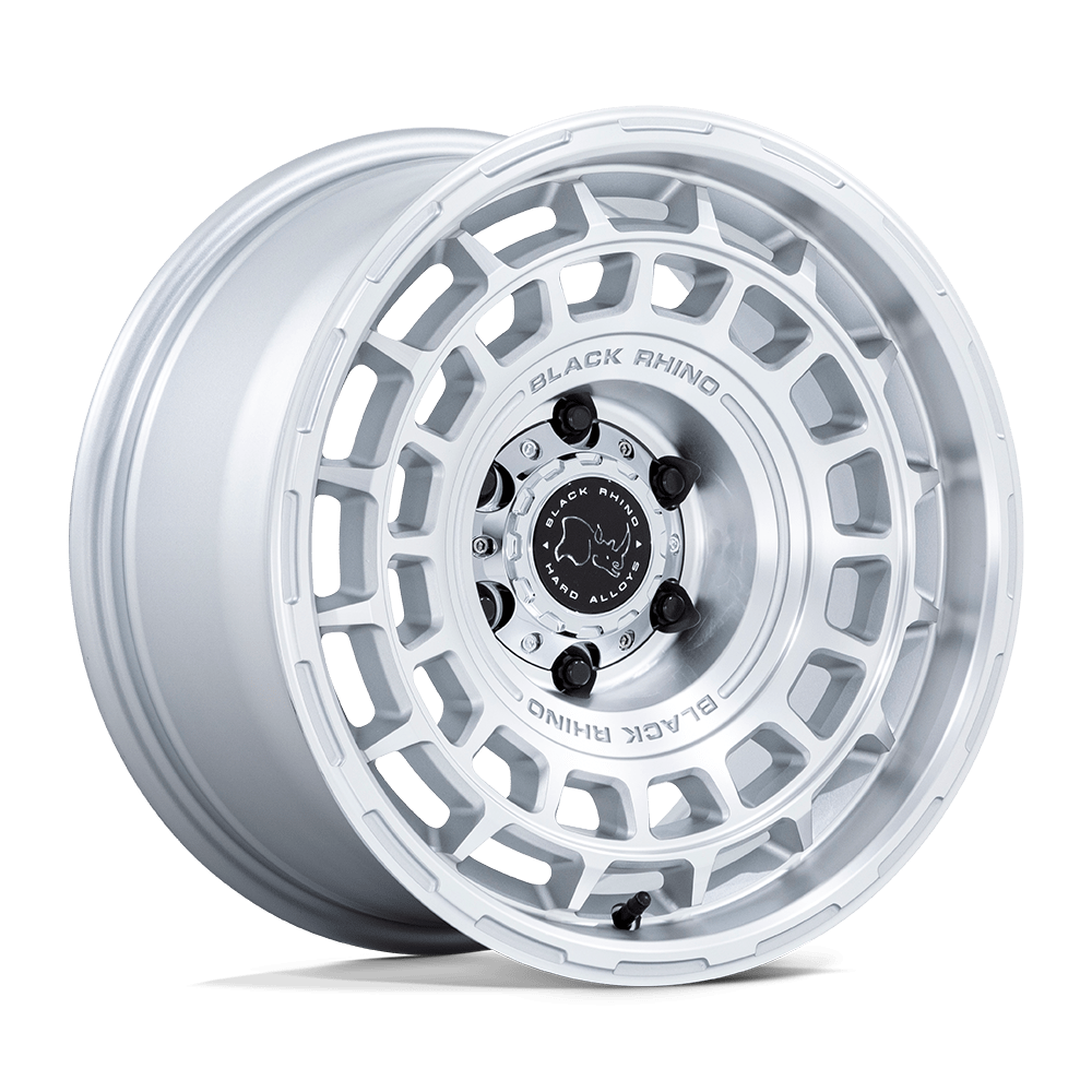 Black Rhino Hard Alloys Br024 Awol Silver W/ Machined Face