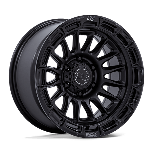 Black Rhino Hard Alloys Br025 Rival Matte Black W/ Gloss Black Lip