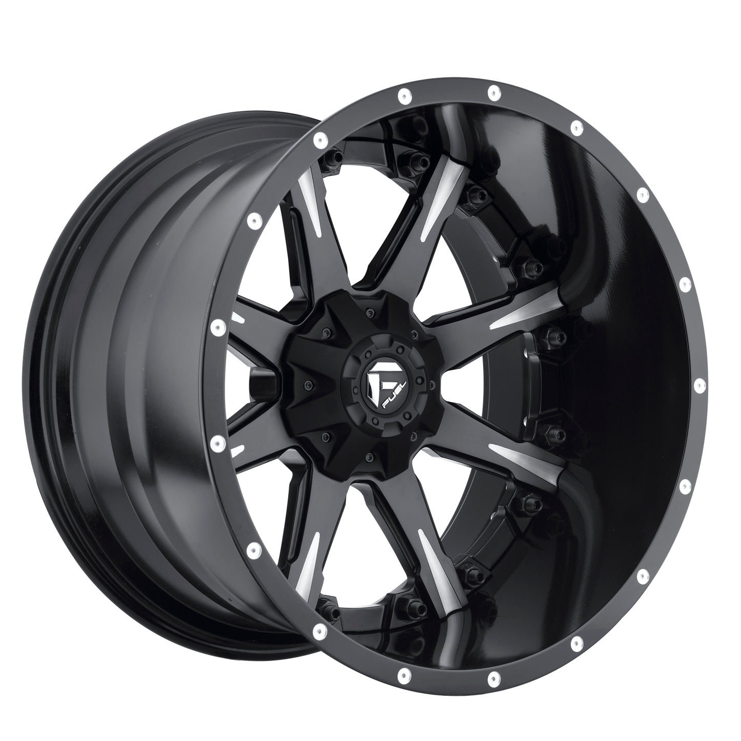Fuel 1 Pc Matte Black Milled