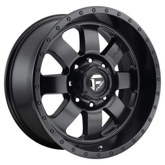 Fuel 1 Pc Baja Matte Gun Metal Black Lip