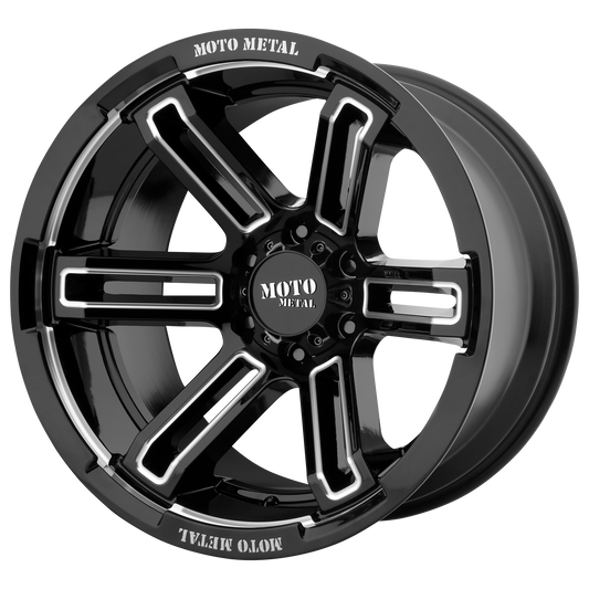Moto Metal Mo991 Rukus Gloss Black Milled