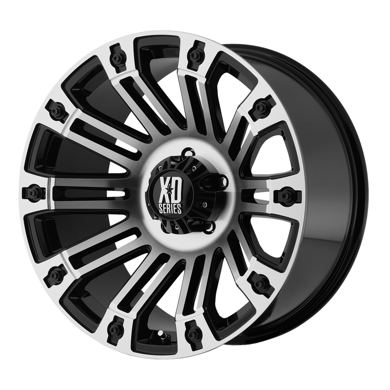 Load image into Gallery viewer, American Racing Gloss Black Machined

