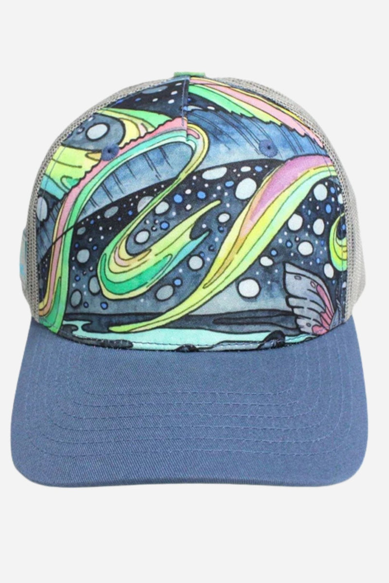 Load image into Gallery viewer, HaliBorealis Abstract Trucker Hat
