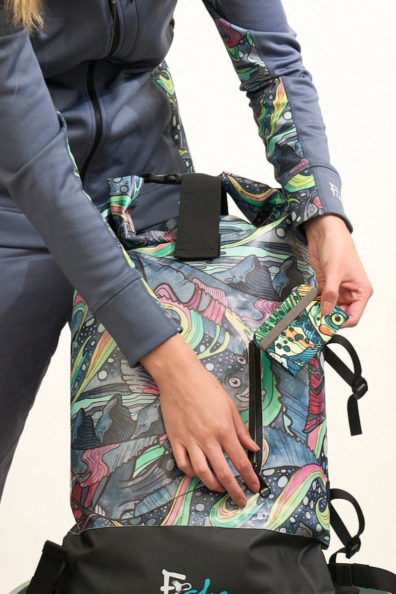 Load image into Gallery viewer, HaliBorealis Backpack Dry Bag
