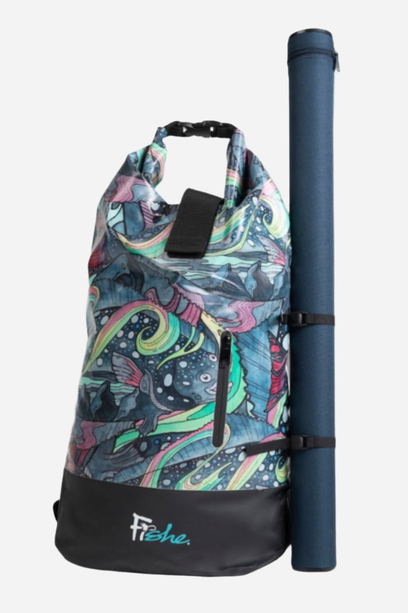 Load image into Gallery viewer, HaliBorealis Backpack Dry Bag

