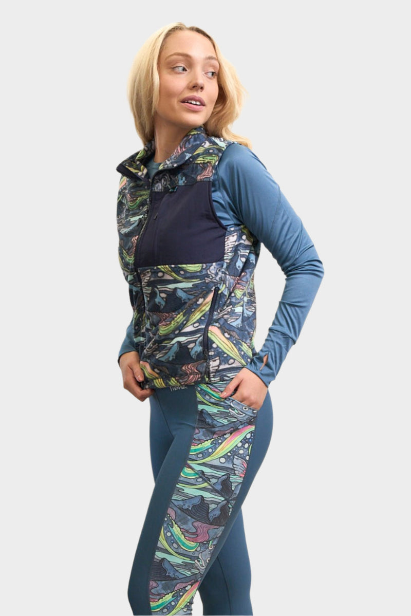 Load image into Gallery viewer, HaliBorealis Fleece Vest
