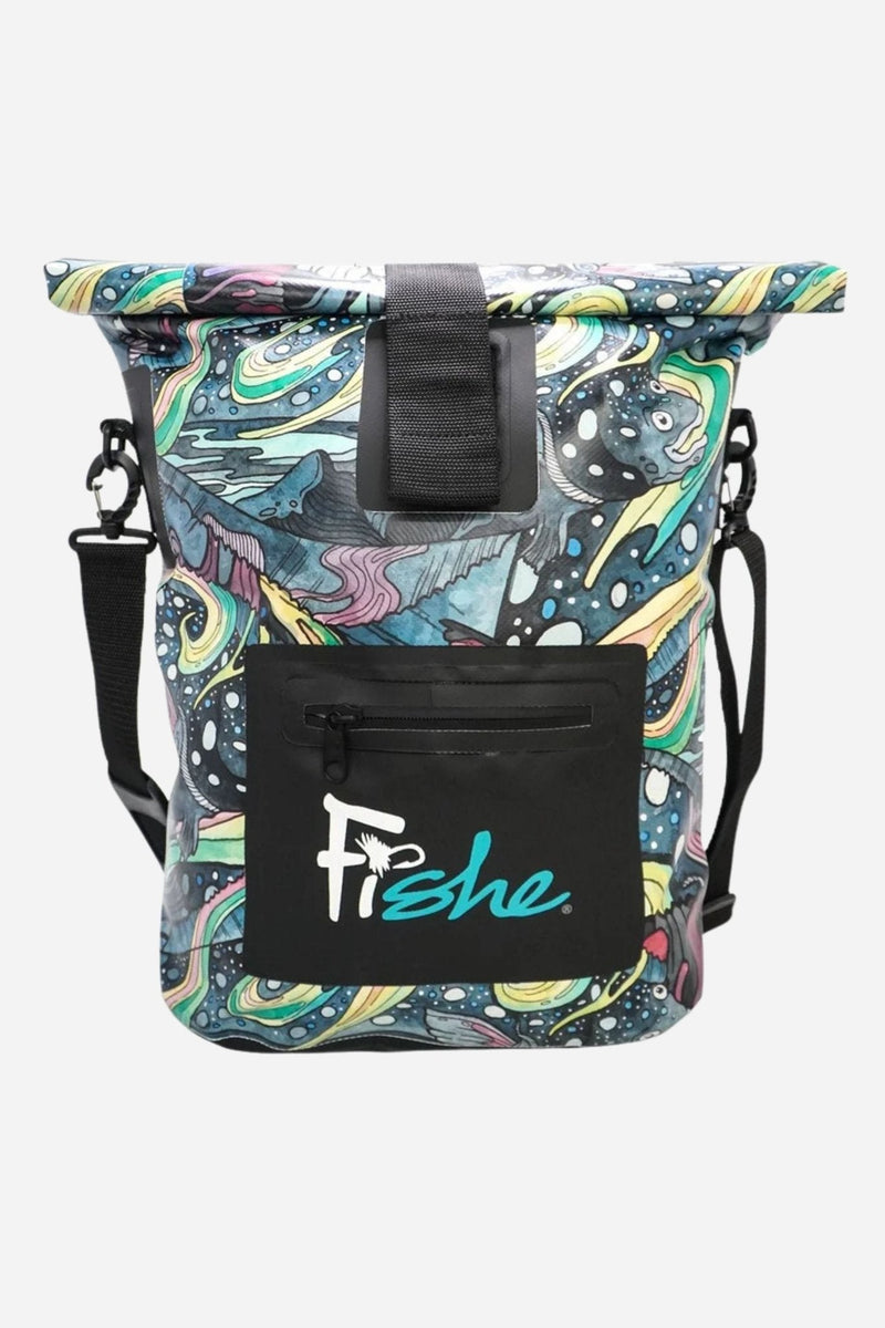 Load image into Gallery viewer, HaliBorealis Roll Tote Dry Bag
