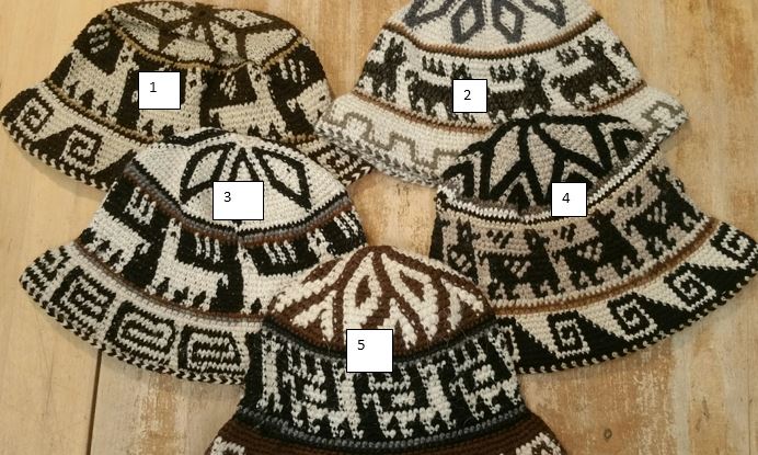 Load image into Gallery viewer, Hand Crochet Roll Up Rustic Alpaca Hat
