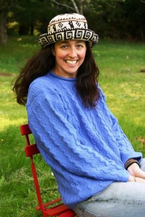 Load image into Gallery viewer, Hand Crochet Roll Up Rustic Alpaca Hat
