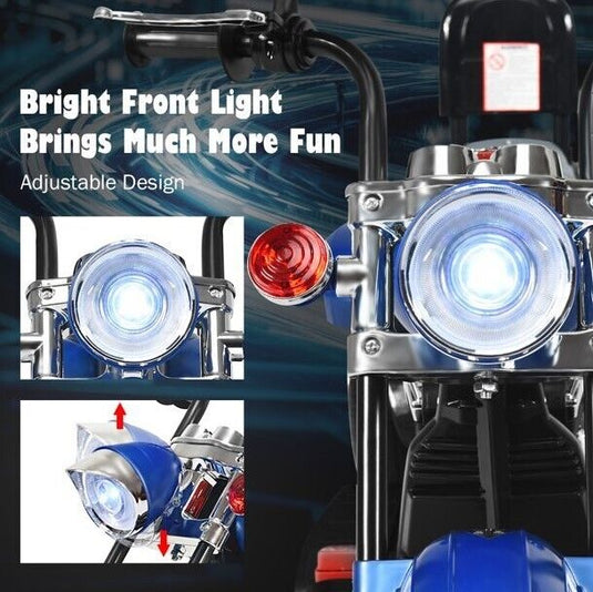 Harley Davidson Electric Child Motorcycle: Battery-Powered Ride-On Toy