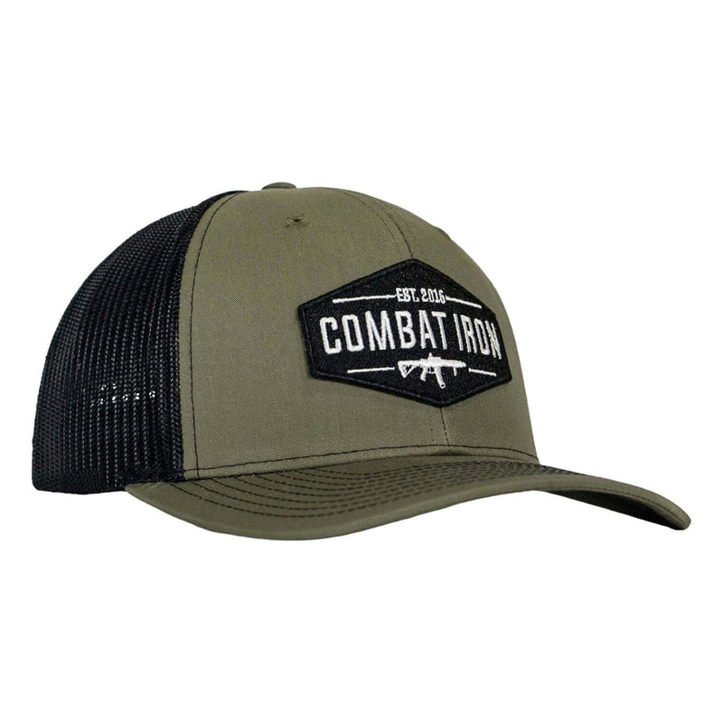 Load image into Gallery viewer, Original AR Black Patch Snapback Hat
