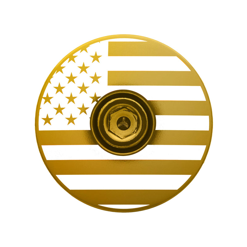 Load image into Gallery viewer, American Flag Custom Bike Headset Cap
