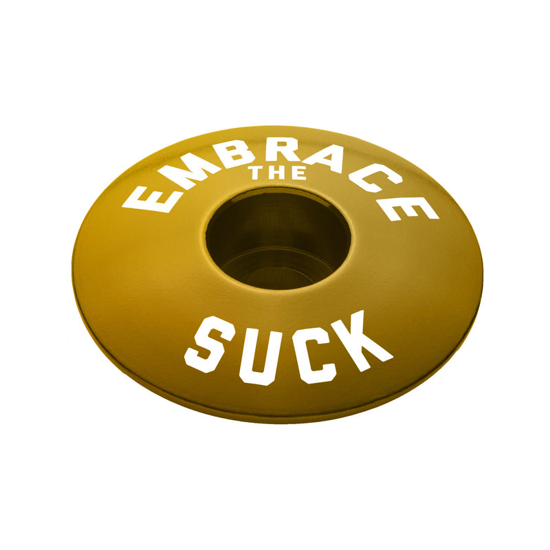 Load image into Gallery viewer, Embrace The Suck - Bicycle Headset Cap
