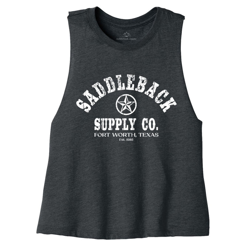 Load image into Gallery viewer, Lone Star Crop Top
