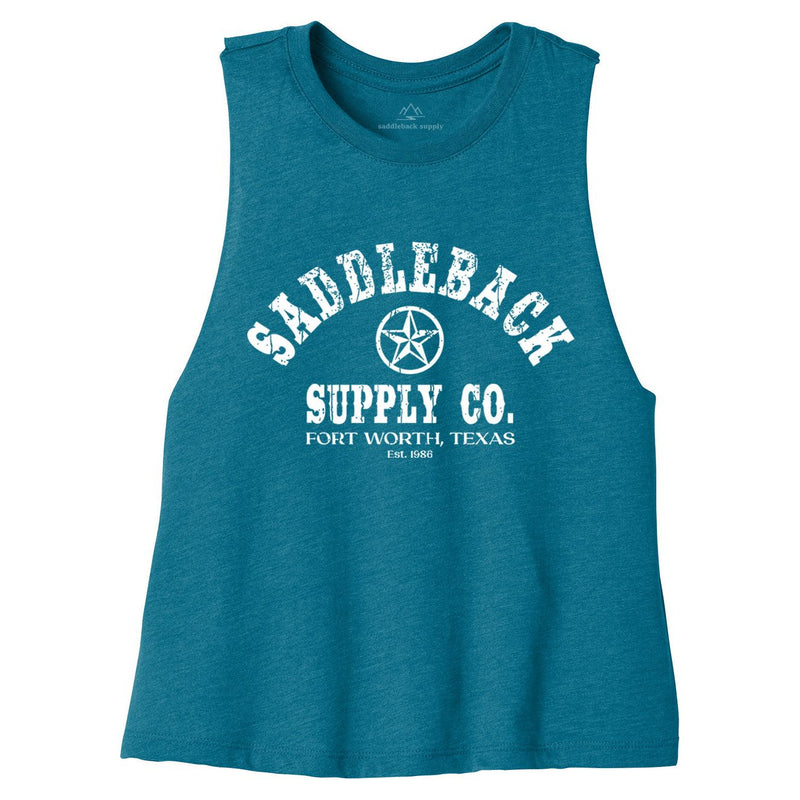 Load image into Gallery viewer, Lone Star Crop Top
